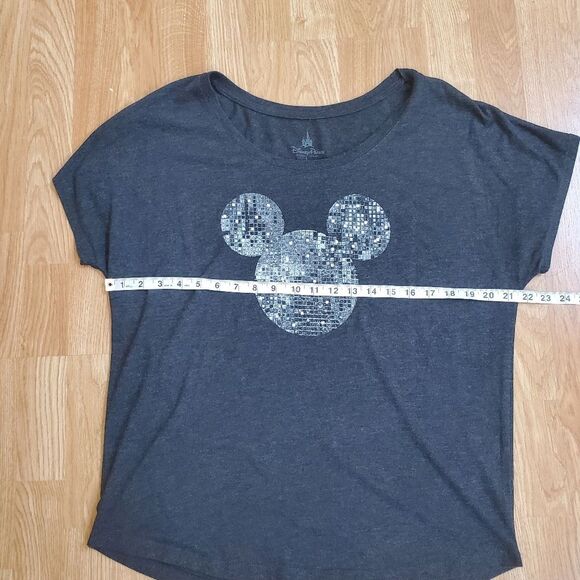 Disney Parks Mickey Mouse Mirrorball Tshirt Sz Lg - Picture 9 of 10